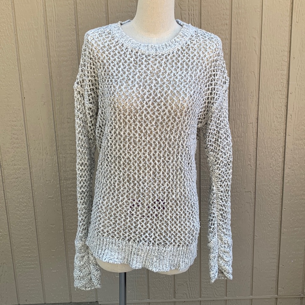 LA HEARTS crochet cozy sweater